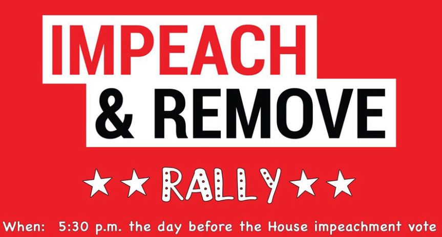 Impeach This! – Nobody is Above the Law Rally on eve of impeachment vote (whenever that may be) with over 300 groups nationwide!
