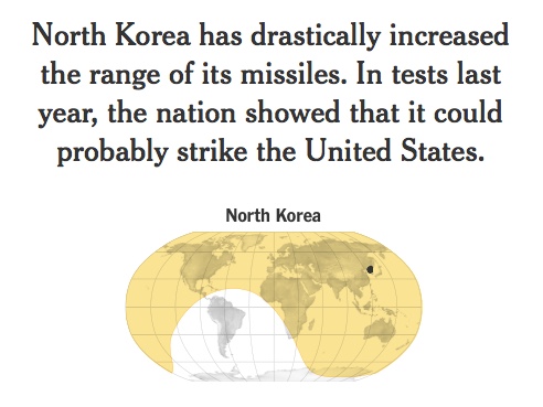 range of NK nuclear missiles
